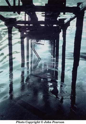 Double Image of Pier